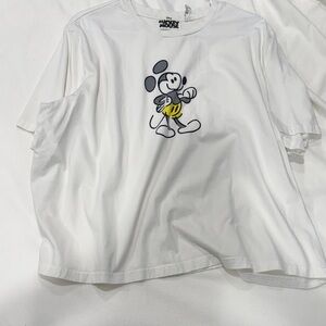 Disney White Mickey Mouse T-Shirt